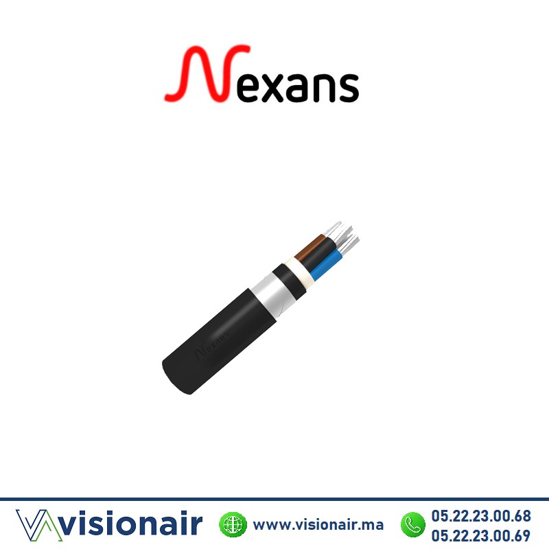 [NEXARVFV4x16] Câble ARVFV Rigide Armé alu NEXANS 4x16mm² U1000
