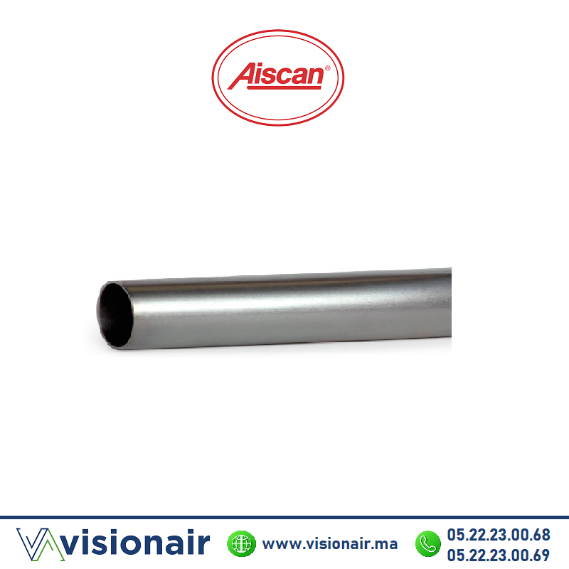 [AISCTME16] Tube métallique AISCAN D16 en acier galvanisé TME16
