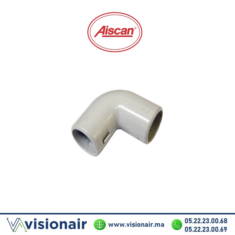 [AISCCOD16] Raccord coudé Tube PVC AISCAN D16
