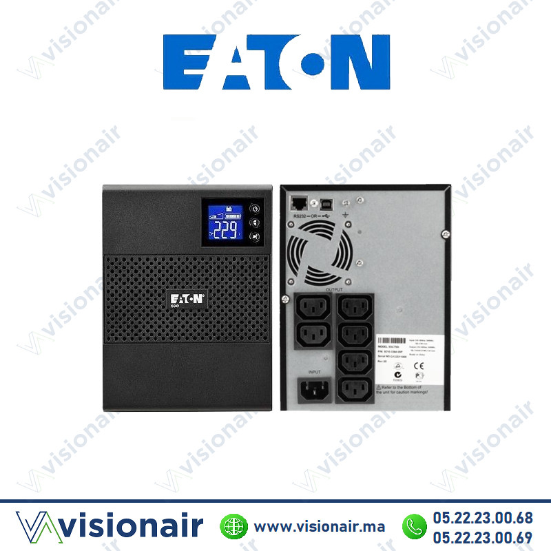 [EATON5SC750I] Onduleur EATON 5SC 750VA 525W 5SC750I