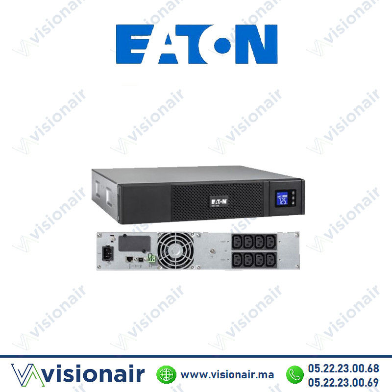 [EATON5SC1000IR] Onduleur EATON 5SC 1000VA 700W RACK 5SC1000IR