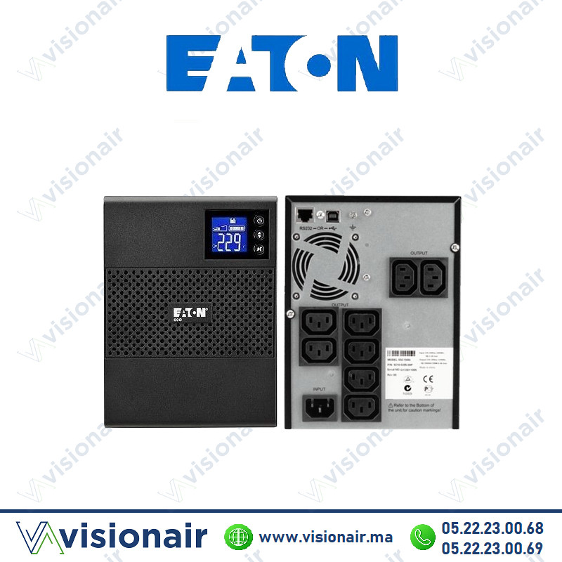 [EATON5SC1000I] Onduleur EATON 5SC 1000VA 700W 5SC1000I