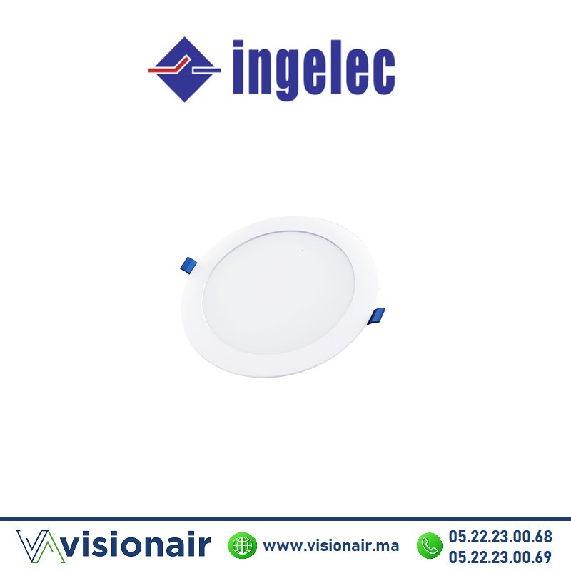 [INGPLBR18EB] Panel LED INGELEC Rond encastré 18W 6500°K PLBR18EB