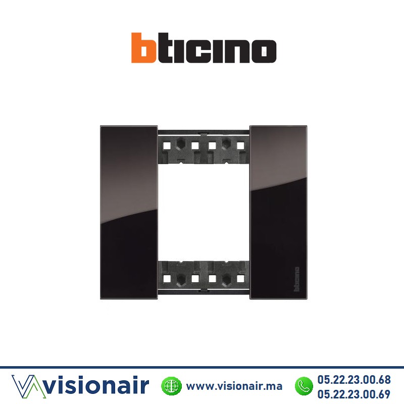 [BTKA4802DG] Plaque Night BTICINO Living Now 2 modules KA4802DG