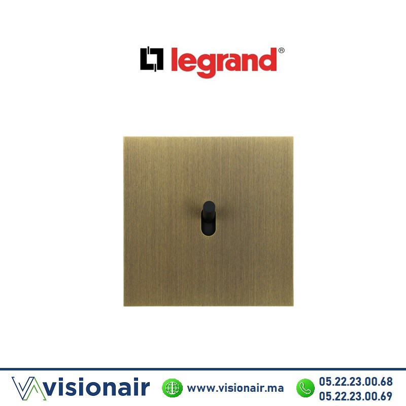 [LEG67301] Legrand art d'Arnould va-et-vient bronze 67301