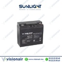 [SUN12V18AH] Batterie SUNLIGHT 12V 18AH SPA étanche VRLA AGM