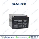 [SUN12V28AH] Batterie SUNLIGHT 12V 28AH SPA étanche VRLA AGM