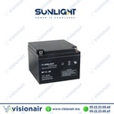 [SUN12V26AH] Batterie SUNLIGHT 12V 26AH SPA étanche VRLA AGM