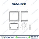 Batterie onduleur SUNLIGHT 12V 28AH SPA étanche VRLA AGM Casablanca Maroc