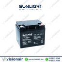 [SUN12V50AH] Batterie SUNLIGHT 12V 50AH 211W SPHR étanche VRLA AGM