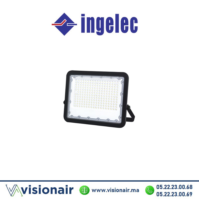 [INGPR2LED200] Projecteur LED Plat INGELEC 200W 3000°K / 6500°K PR2LED200