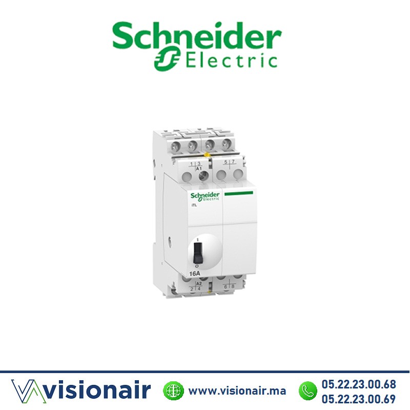 [A9C30814] Télérupteur SCHNEIDER Acti9 iTL 16A 4NO A9C30814