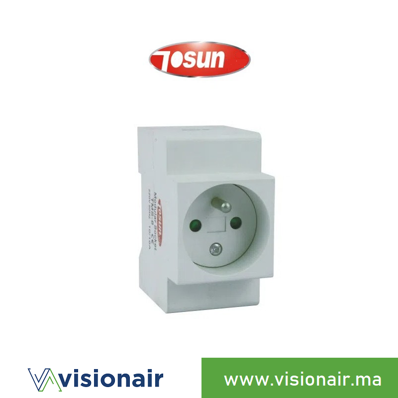 [TSNPRMOD] Prise modulaire TOSUN 10A 220V