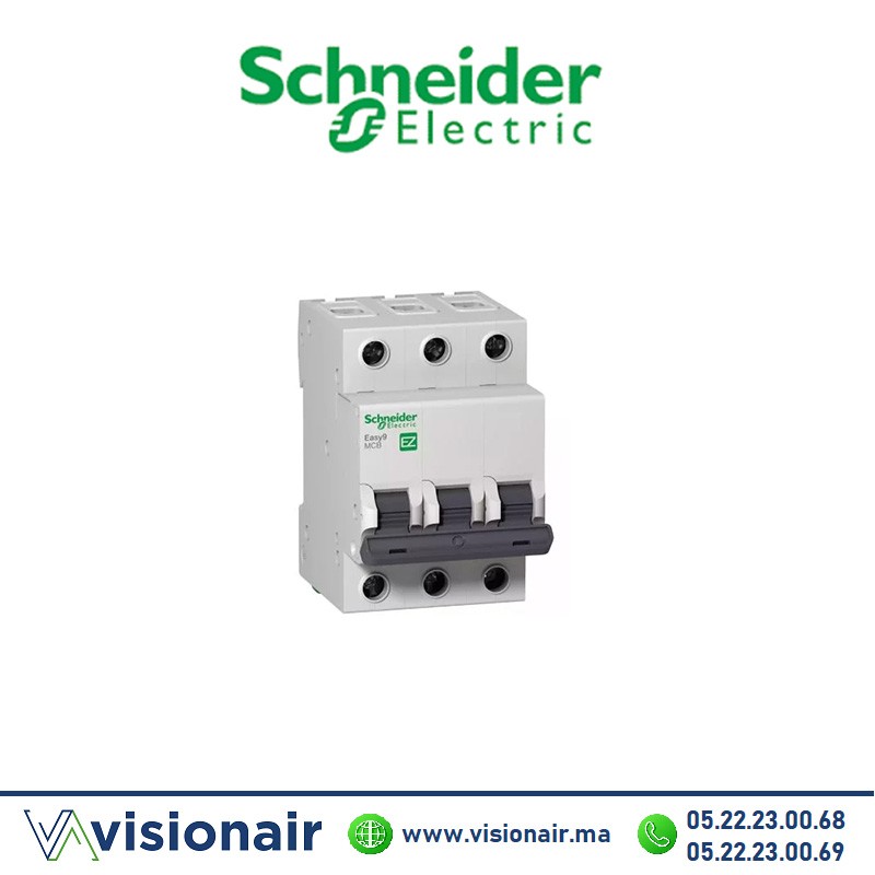 [EZ9F32320] Disjoncteur SCHNEIDER Easy9 3P 20A EZ9F32320