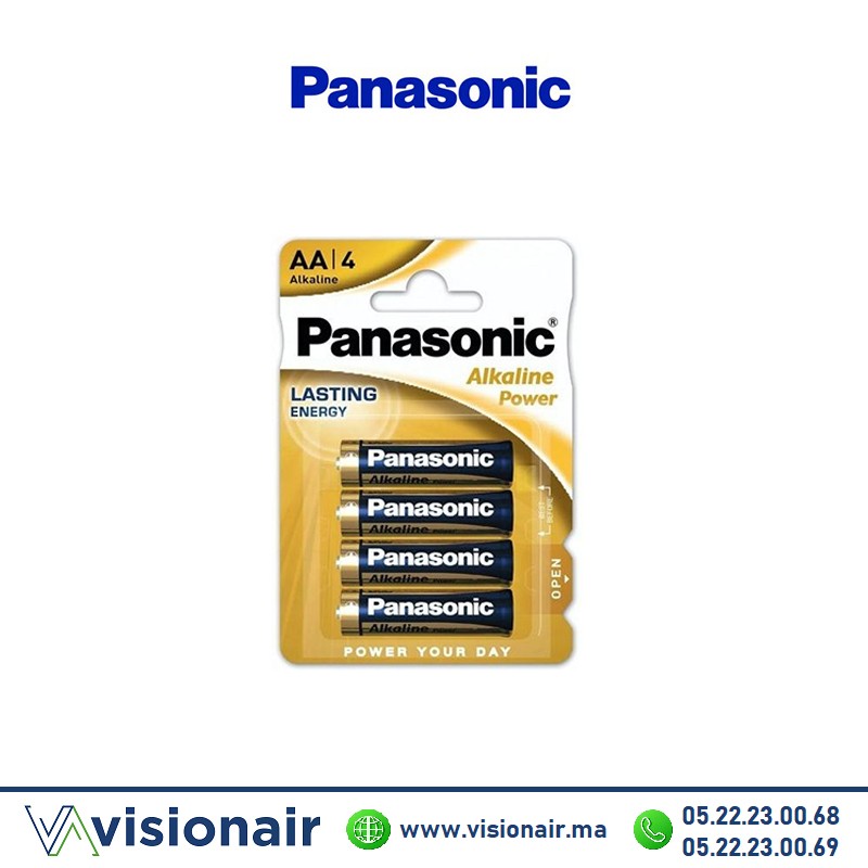 [PANALCPAA4] Pile Panasonic Power AA4 LR06 1,5V alcaline