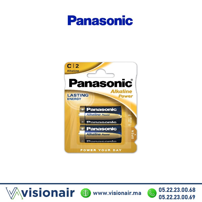 [PANALCPC2] Pile Panasonic  Power C2 LR14 1,5V alcaline