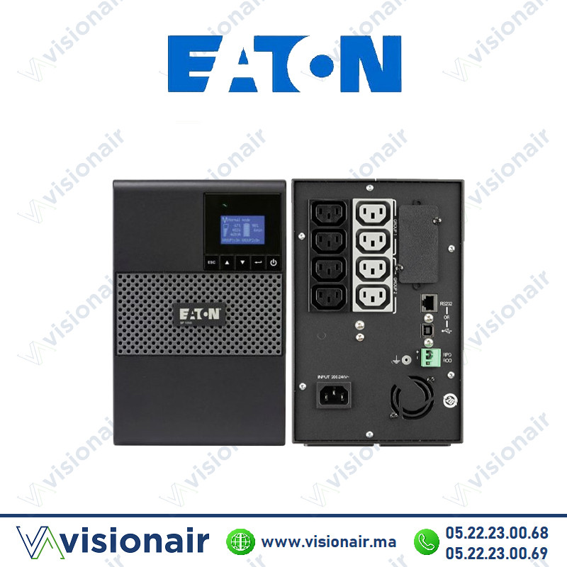 [EATON5P1150I] Onduleur EATON 5P 1150VA 770W TOUR 5P1150I