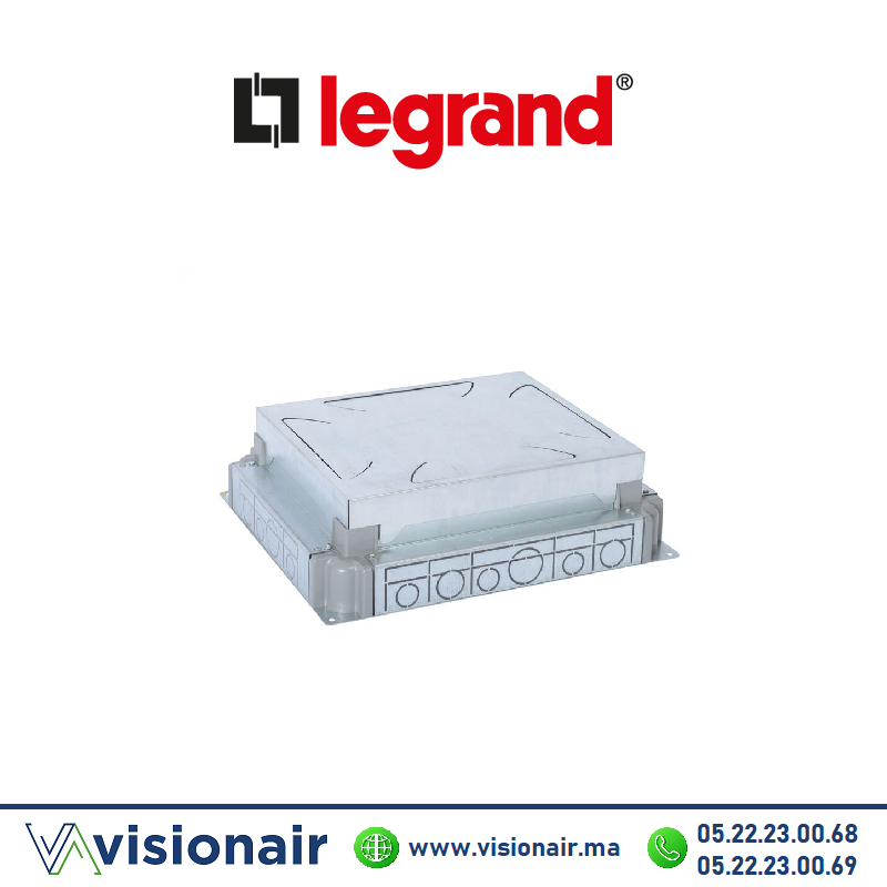 [LEG088092] Boîte d'encastrement béton Legrand pour boîte de sol 16/24 modules 088092