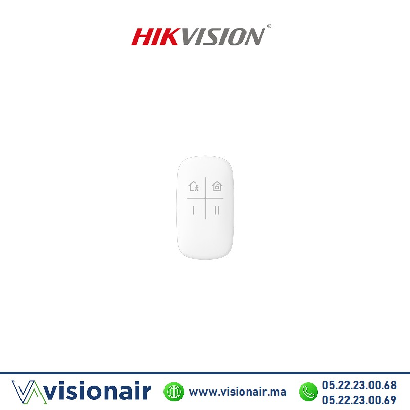 [HIKVDS-PKF1-WB] Télécommande sans fil alarme HIKVISION DS-PKF1-WB