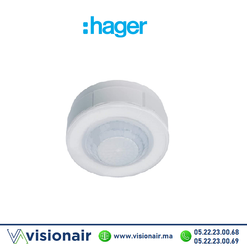 [EE804A] Détecteur de mouvement HAGER apparent EE804A