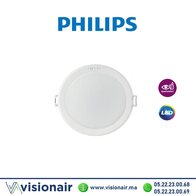 [PHILMESENC24W3K] Panel LED PHILIPS Rond encastré 24W 3000°K MESON