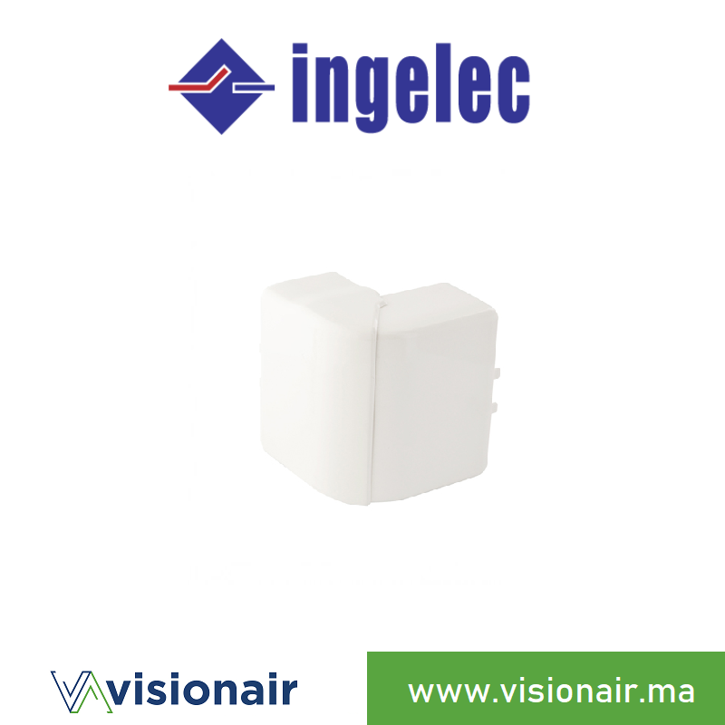 [INGPN10045VE] Angle variable extérieur INGELEC pour plinthe 100x45 PN10045VE