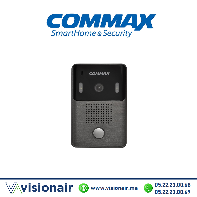 [DRC-4Y] Platine de rue vidéophone COMMAX 1 poste DRC-4Y
