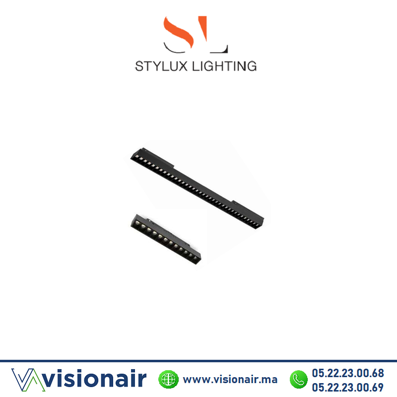 [STILLASER3K] Projecteur Laser Rail magnétique 12W/36W 3000°K