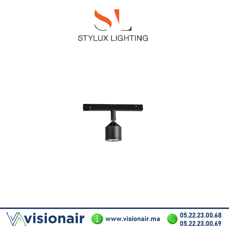 [STILZOOM5W3K] Projecteur zoom rail magnétique 5W 3000°K