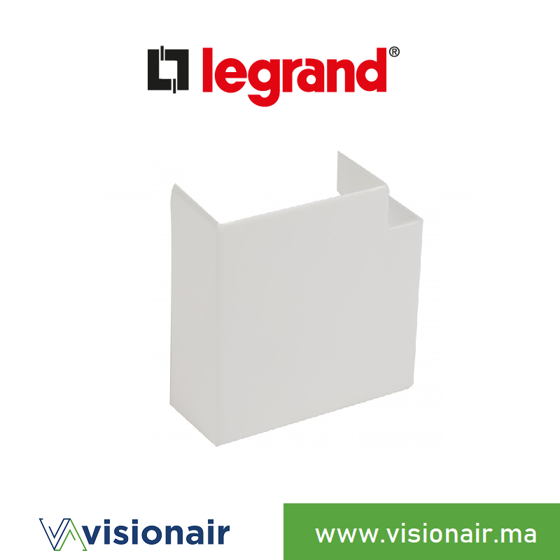 [LEG638013] Angle plat goulotte Legrand DLP-S 100x50mm CV 75mm 6 380 13