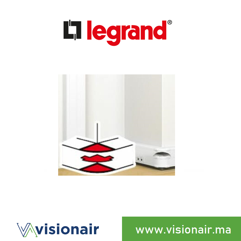 [LEG075633] Angle extérieur goulotte Legrand 50x130 CV 45mm 0 756 33