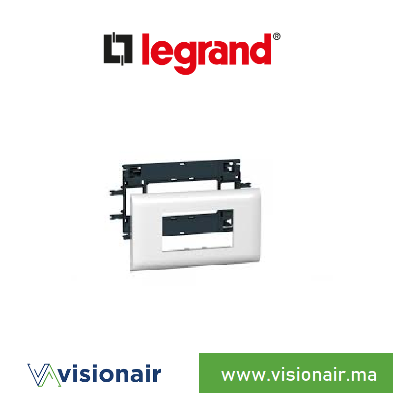 [LEG010954] Support Mosaic 4M goulotte Legrand CV 65mm 0 109 54
