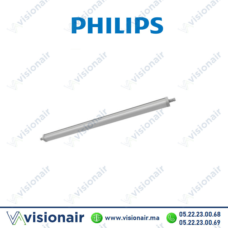 [PHIL911401862785] Réglette LED PHILIPS 120cm 30W WT068C CW LED36 6500°K IP66