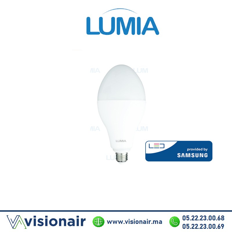 [LUMLLHC42E27B] Lampe LED haute puissance LUMIA 42W E27 6400°K CORE (Samsung)
