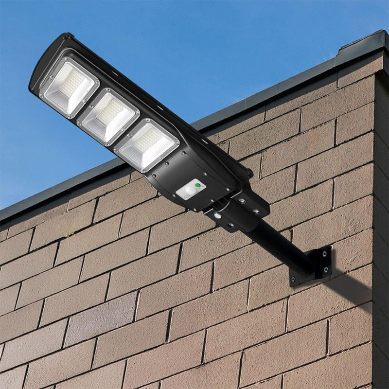 Luminaire LED solaire V-TAC avec détecteur 180W 6000°K éclairage publique SKU95534 Casablanca Maroc