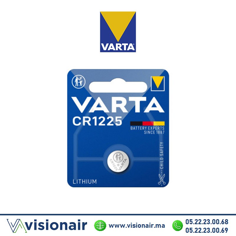[VCR1220] Pile CR1220 VARTA 3V LITHIUM