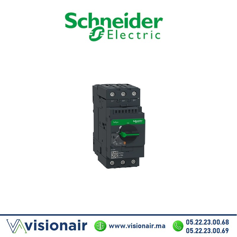 [GV3P80] Disjoncteur moteur SCHNEIDER 80A 3P 3d GV3P80