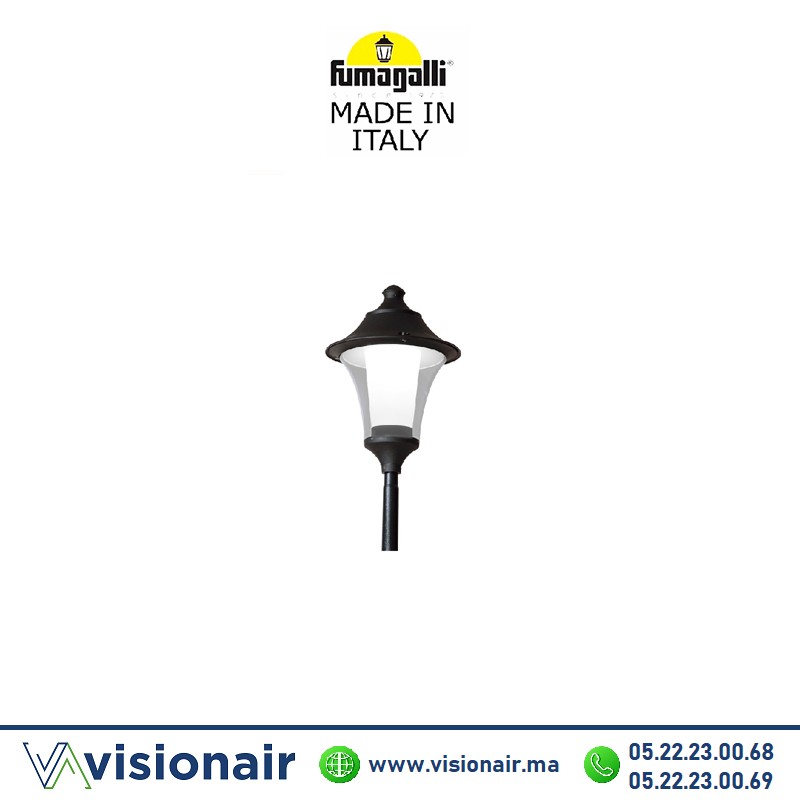 [FUMAREMO400N] Lanterne FUMAGALLI REMO400 E27 50W Noir