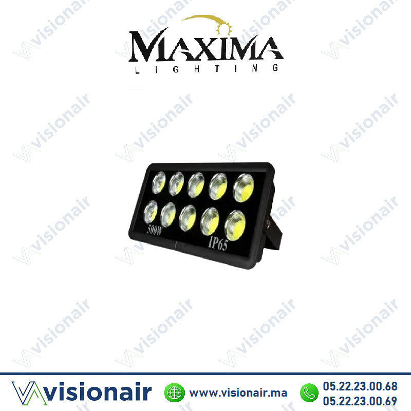 [MAXIMAPRJ400W] Projecteur LED MAXIMA Lighting 400W 6000°K IP65