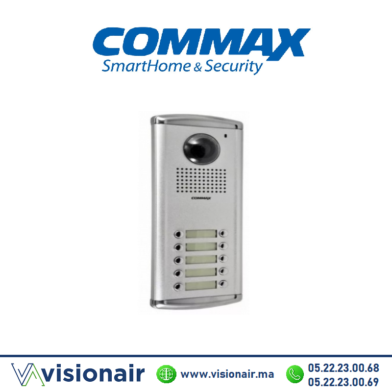 [DRC-10AC2] Platine de rue vidéophone COMMAX 10 postes DRC-10AC2