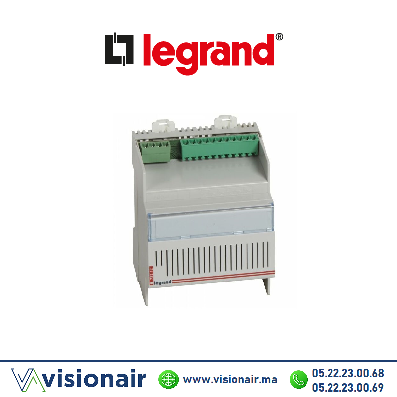 [LEG078212] Module de gestion 3 directions pour la gestion de 3 chambres 078212