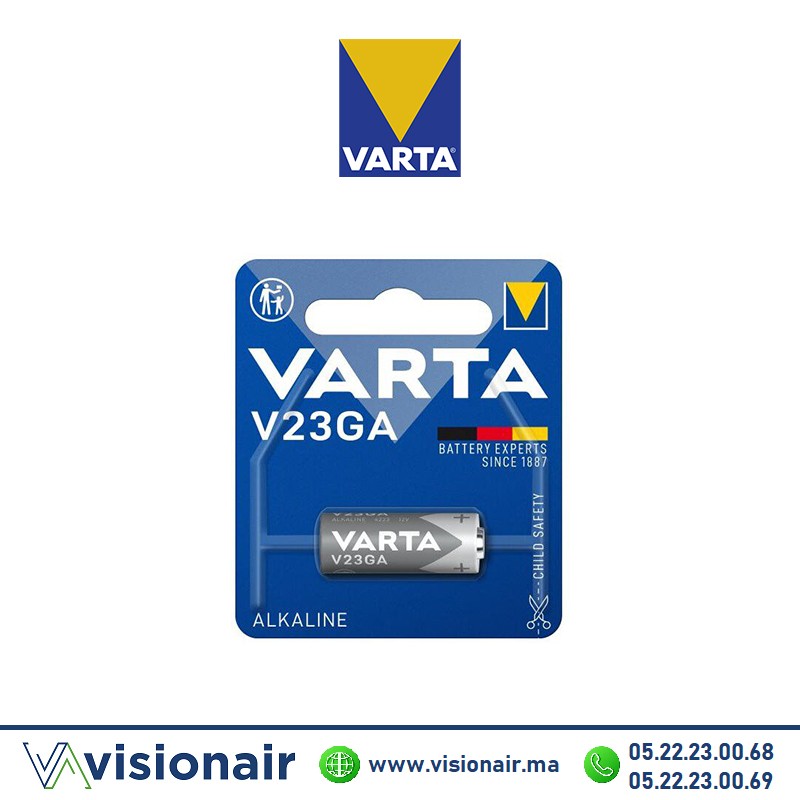 [VV23GA] Pile VARTA V23GA / A23/ MN21 / LR23A 12V alcaline