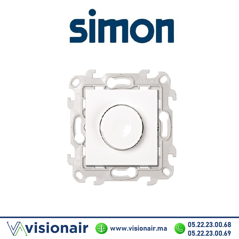 [2410313-030] Variateur 500W SIMON 24 blanc 2410313-030
