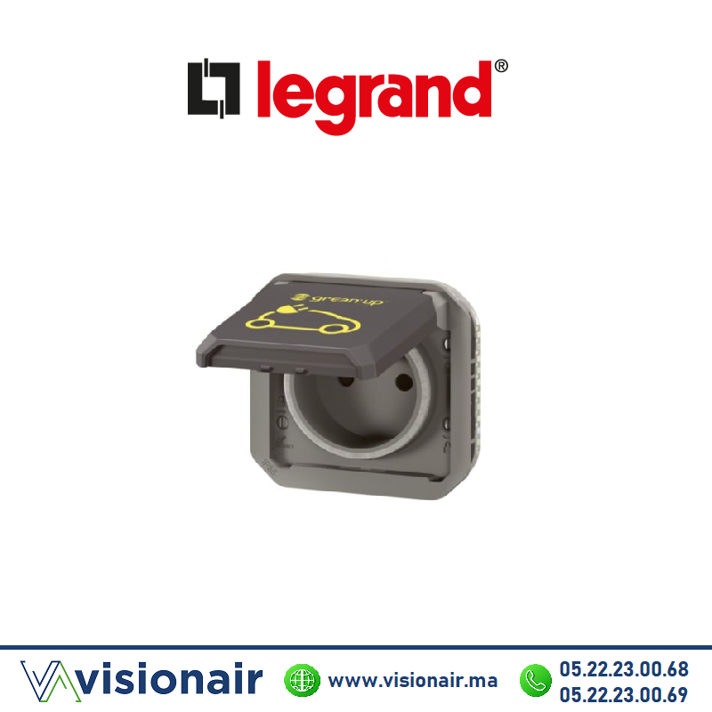 [LEG069885L] Prise de recharge LEGRAND pour véhicule électrique Green'up 069885L
