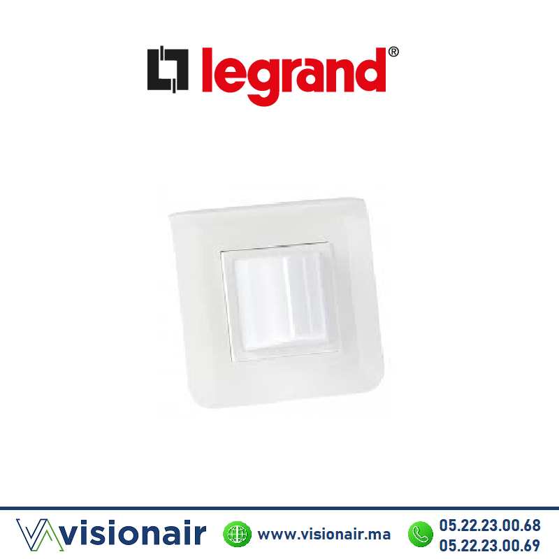 [LEG076672L] Hublot de couloir double affichage LEGRAND 076672L