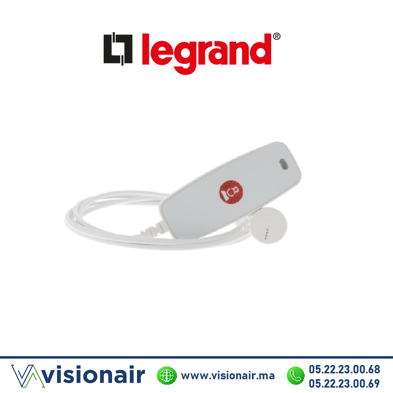 [LEG078201] Manipulateur antimicrobien LEGRAND pour appel infirmière 078201
