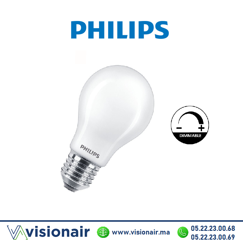 [PHILE27DIMA6027K] Lampe LED E27 dimmable Philips Master 5,9W 2700°K