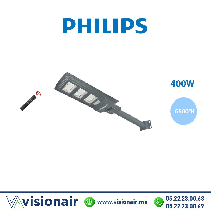 [BRC010LED40/765] Luminaire LED solaire PHILIPS 400W BRC010 6500°K Kit P