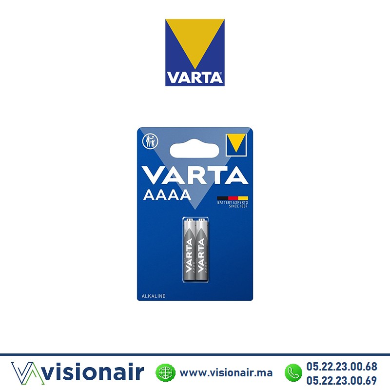 [VARTA_AAAA4] Pile Varta AAAA2 LR8D425 LR61 1,5V alcaline