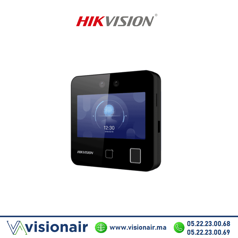 [HIKVDS-K1T343MFWX] Pointeuse contrôle d'accès HIKVISION DS-K1T343MFWX